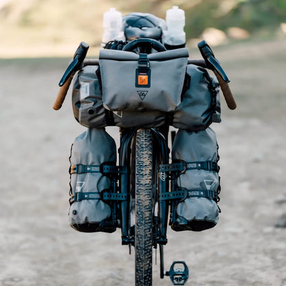 WOHO XTOURING DRY BAG HONEYCOMB IRON GREY
