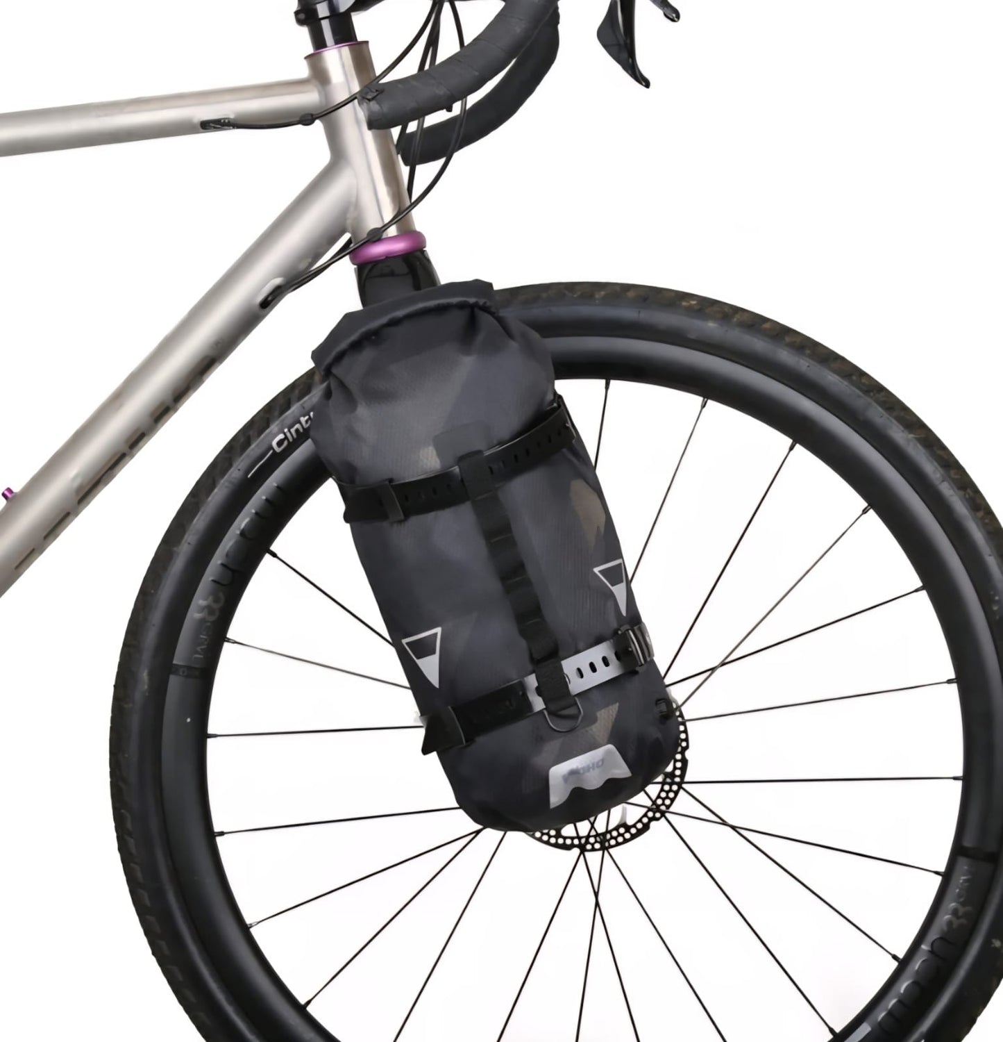 WOHO XTOURING DRY BAG CYBER-CAMO DIAMOND BLACK