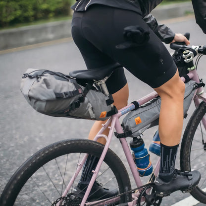 WOHO XTOURING SADDLE BAG DRY M HONEYCOMB IRON GREY