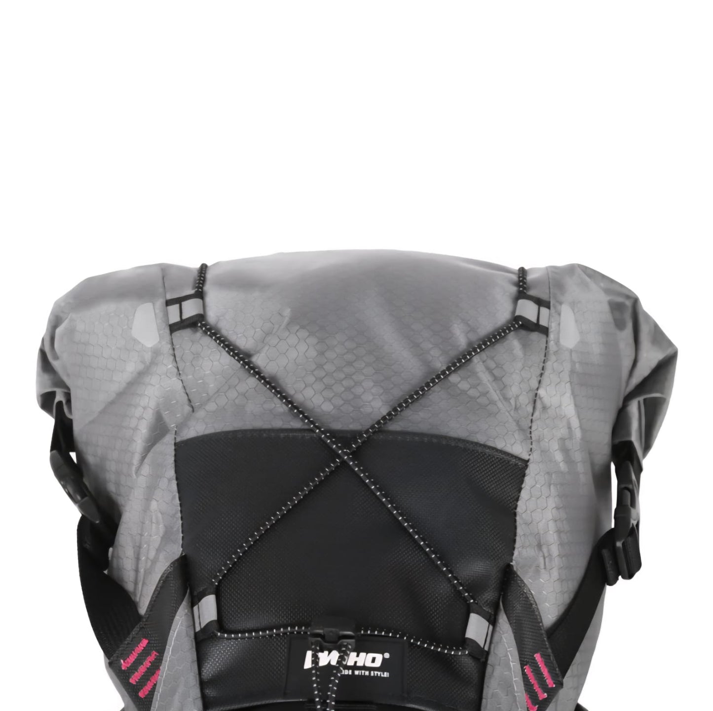 WOHO XTOURING SADDLE BAG DRY M HONEYCOMB IRON GREY