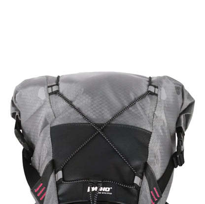 WOHO XTOURING SADDLE BAG DRY M HONEYCOMB IRON GREY