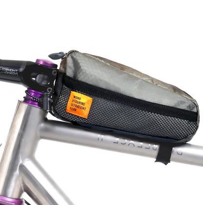 WOHO XTOURING TOP TUBE BAG HONEYCOMB IRON GREY