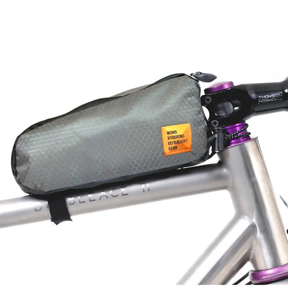 WOHO XTOURING TOP TUBE BAG HONEYCOMB IRON GREY