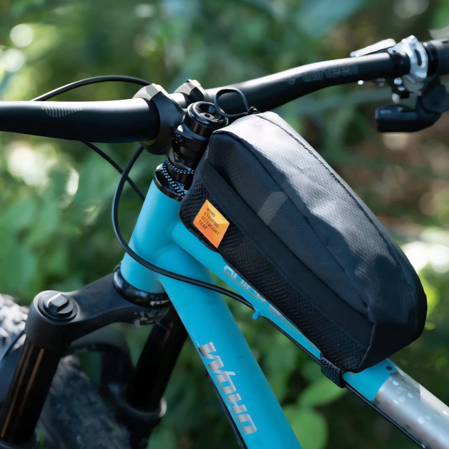 WOHO XTOURING TOP TUBE BAG CYBER-CAMO DIAMOND BLACK