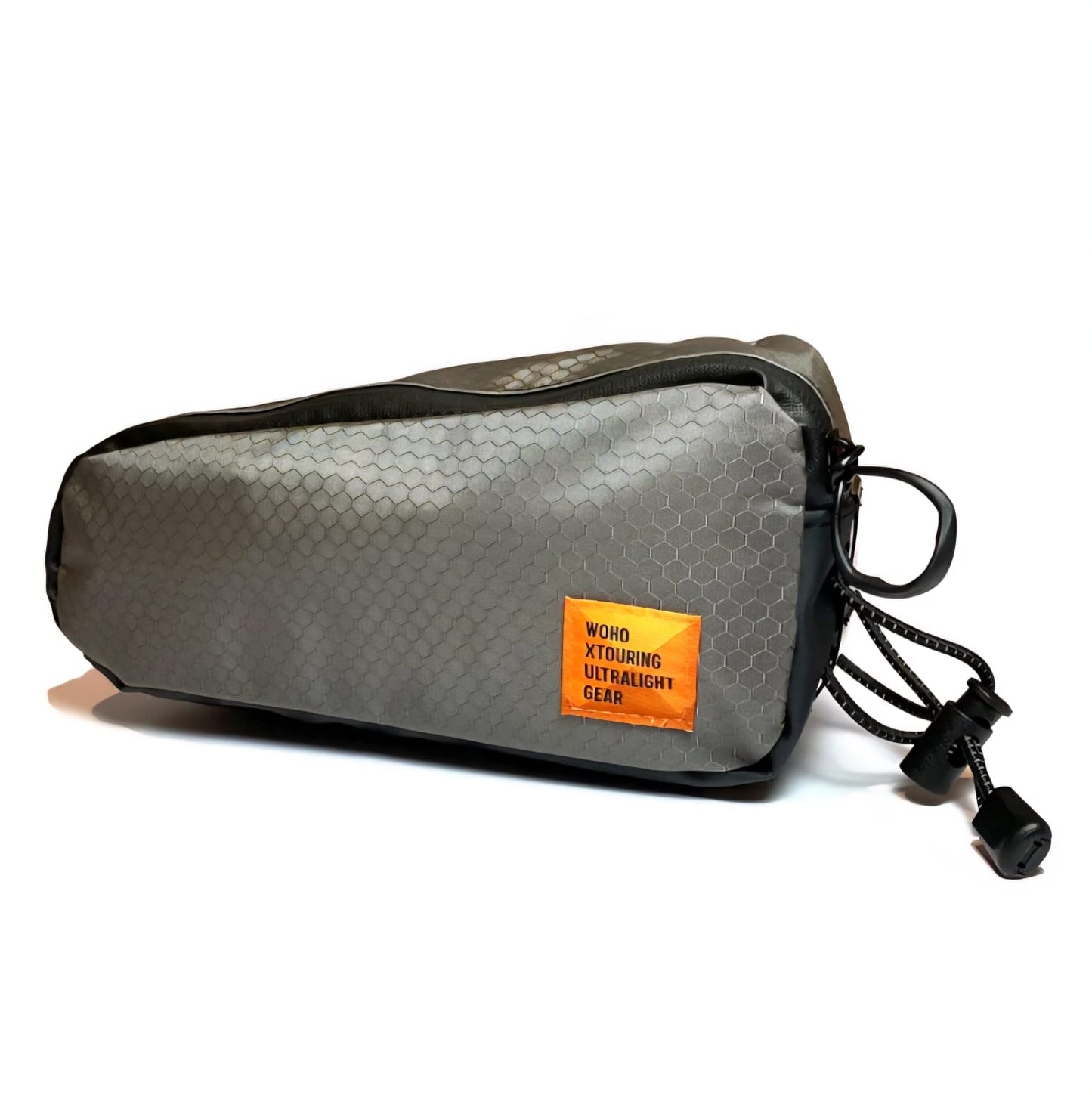 WOHO XTOURING TOP TUBE BAG HONEYCOMB IRON GREY