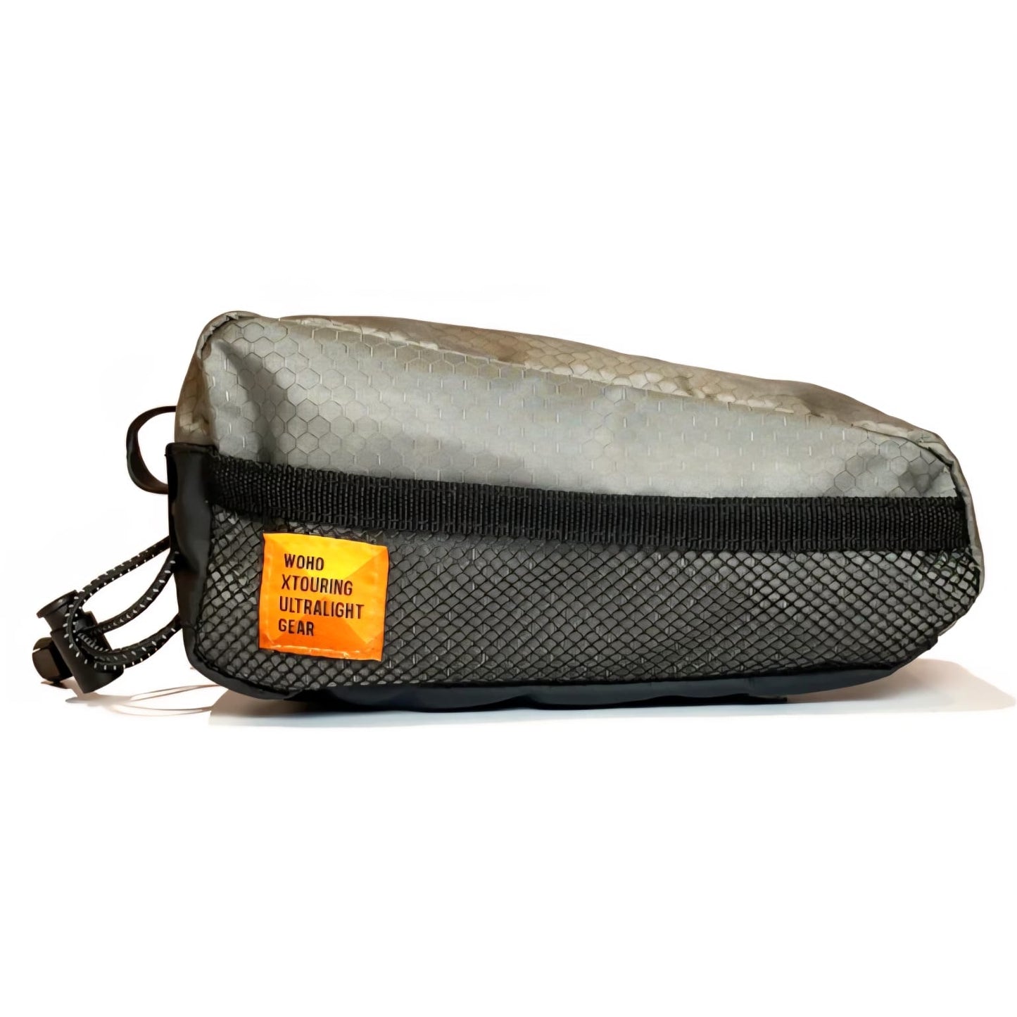 WOHO XTOURING TOP TUBE BAG HONEYCOMB IRON GREY