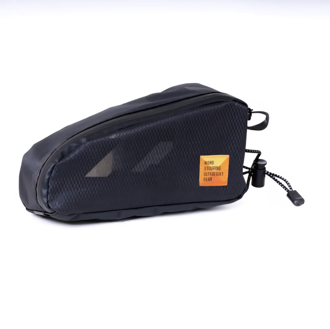 WOHO XTOURING TOP TUBE BAG CYBER-CAMO DIAMOND BLACK