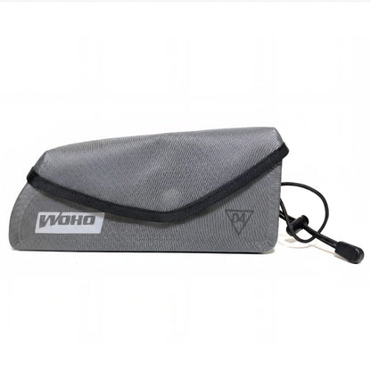 WOHO XTOURING TOP TUBE BAG DRY HONEYCOMB IRON GREY
