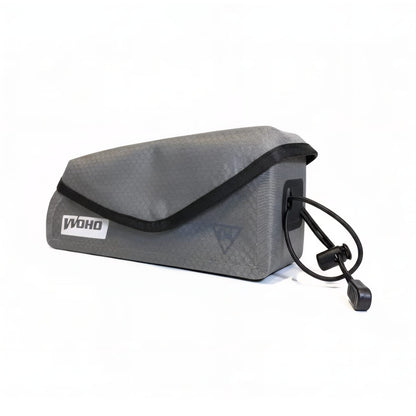 WOHO XTOURING TOP TUBE BAG DRY HONEYCOMB IRON GREY