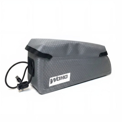 WOHO XTOURING TOP TUBE BAG DRY HONEYCOMB IRON GREY