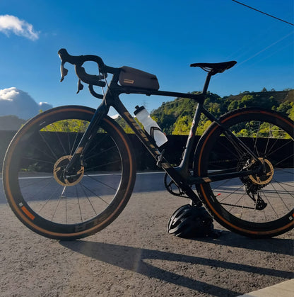 WOHO XTOURING TOP TUBE BAG DRY HONEYCOMB IRON GREY