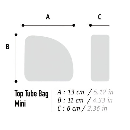 WOHO XTOURING TOP TUBE BAG MINI